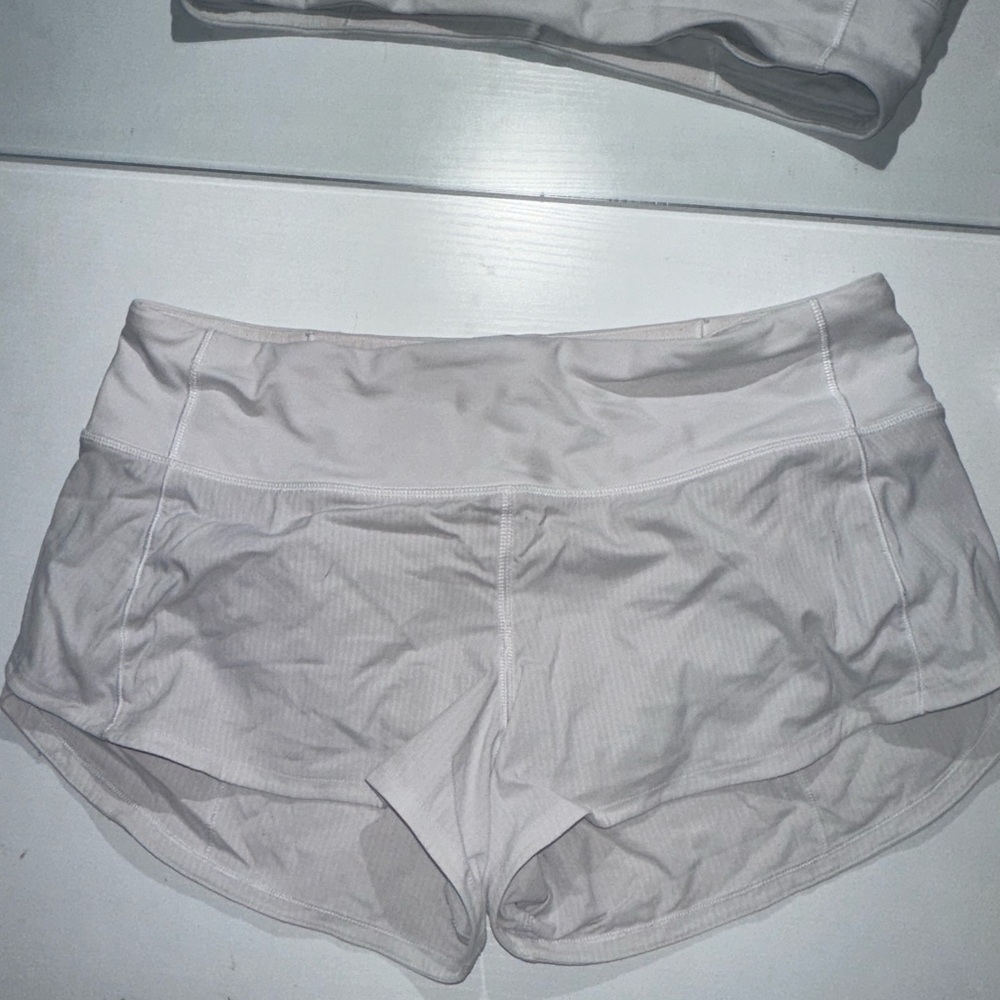 White Athletic Shorts